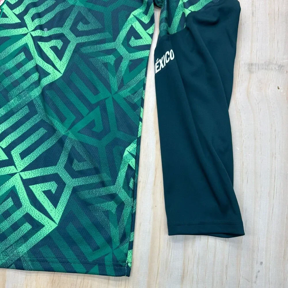 NEW Mexico National Team adidas 2026 Long Sleeve Pre-Match Top Green sz XL